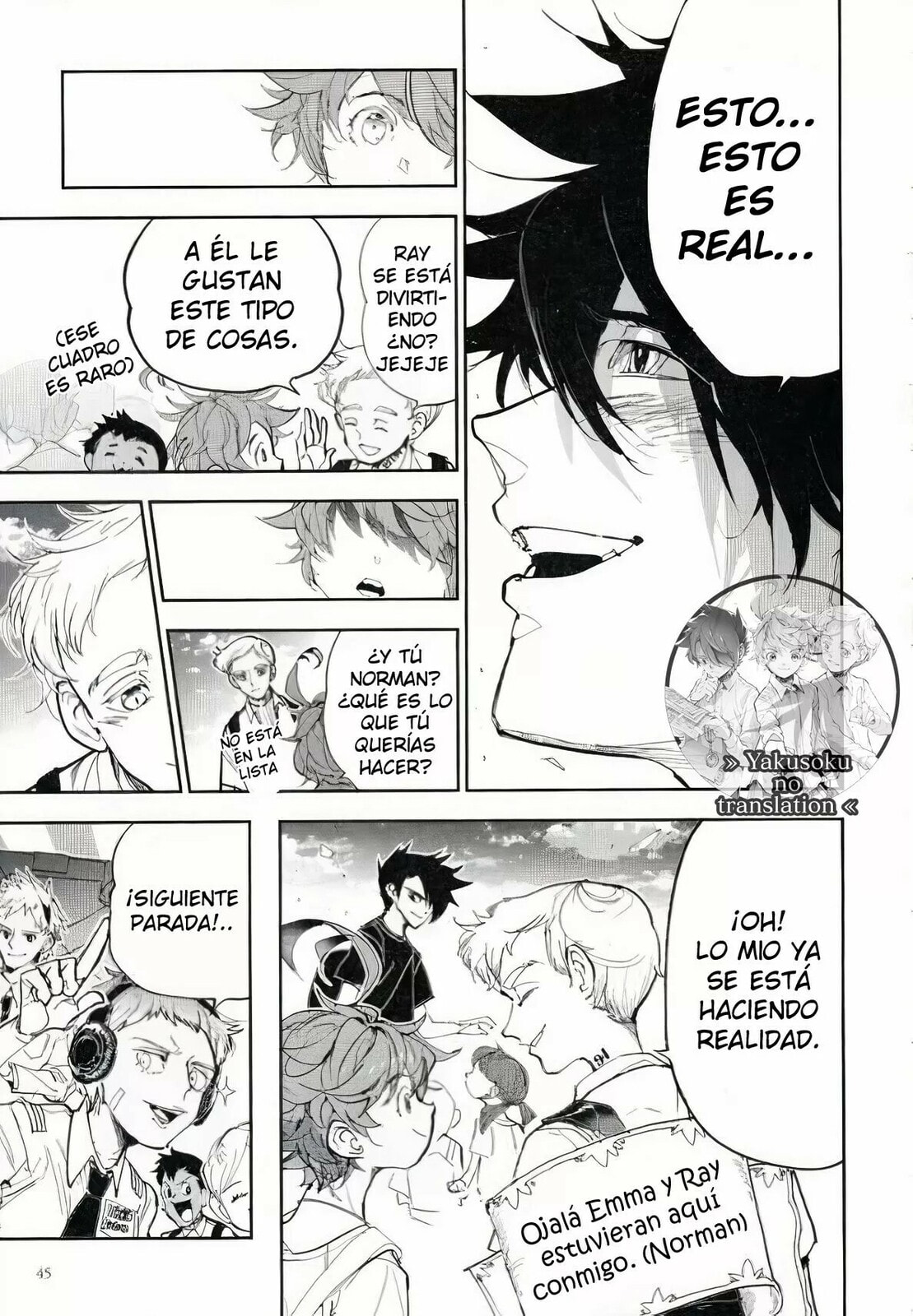 Read The Promised Neverland Es Manga Online