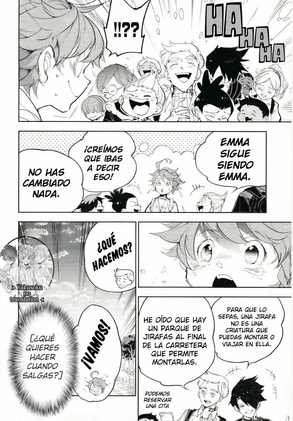Read The Promised Neverland Es Manga Online