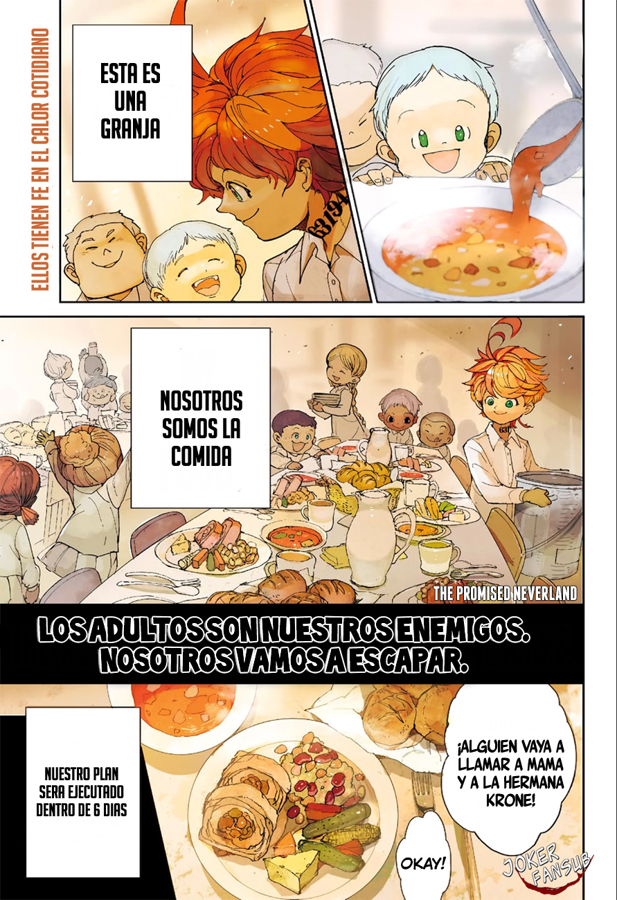 Read The Promised Neverland Es Manga Online