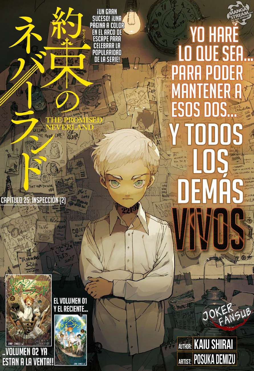 Read The Promised Neverland Es Manga Online