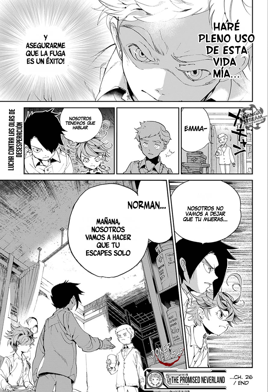 Read The Promised Neverland Es Manga Online