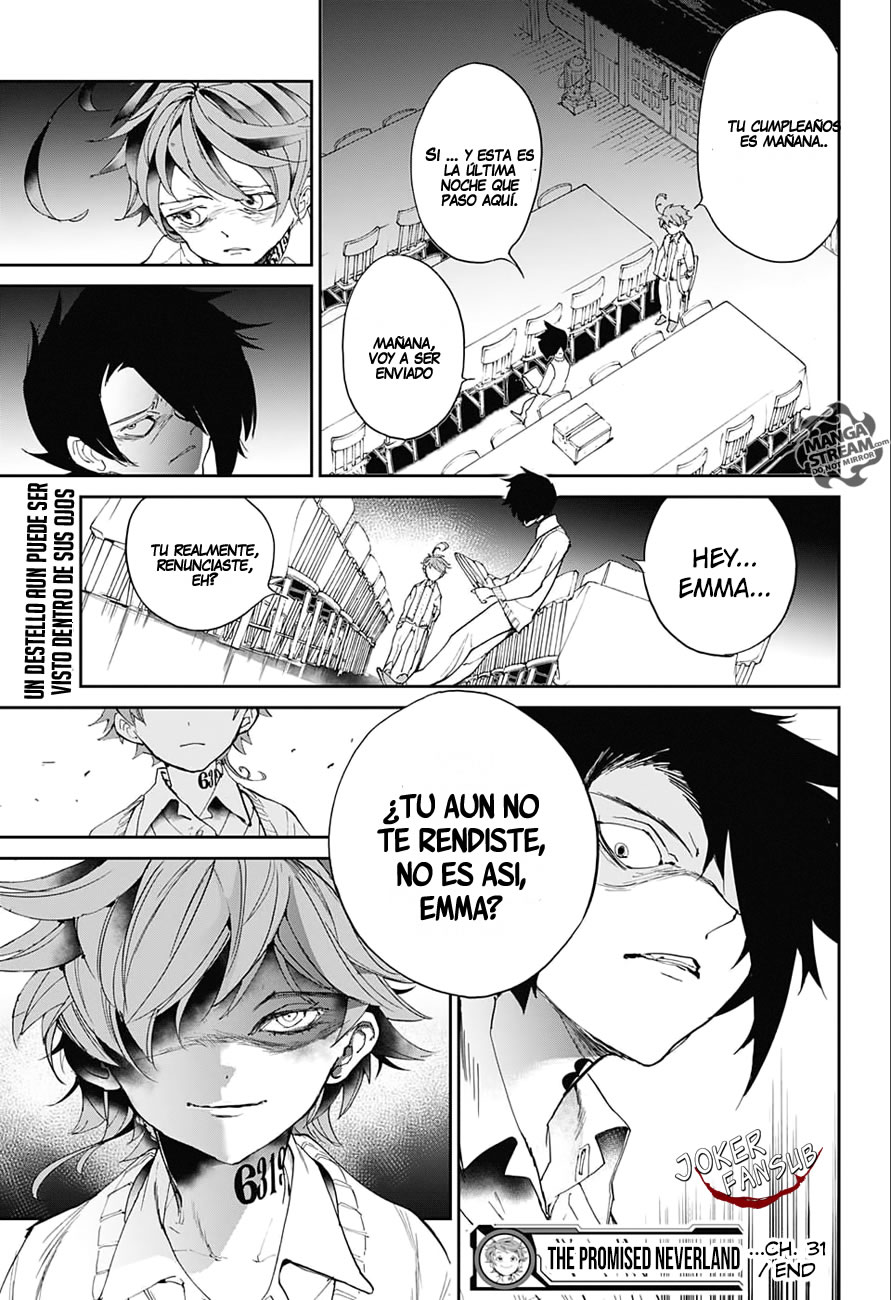 Read The Promised Neverland Es Manga Online