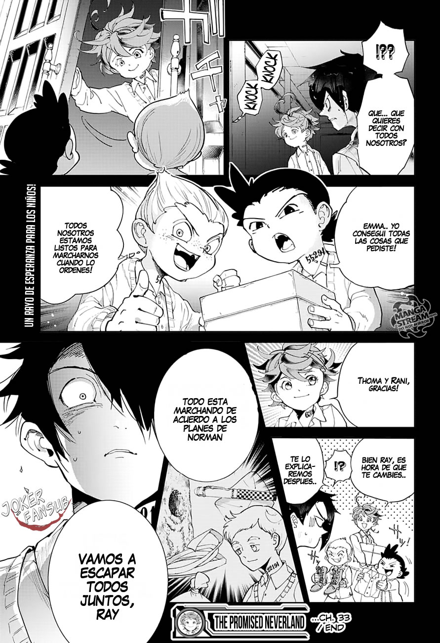 Read The Promised Neverland Es Manga Online