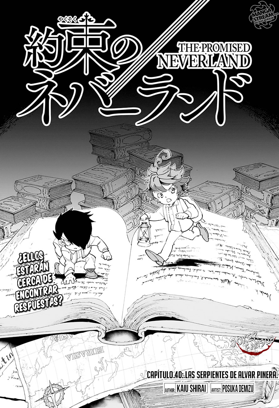 Read The Promised Neverland Es Manga Online