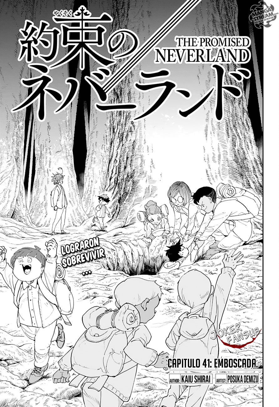Read The Promised Neverland Es Manga Online