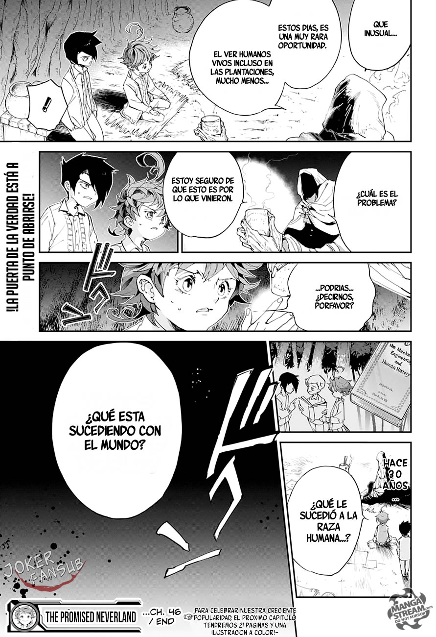 Read The Promised Neverland Es Manga Online