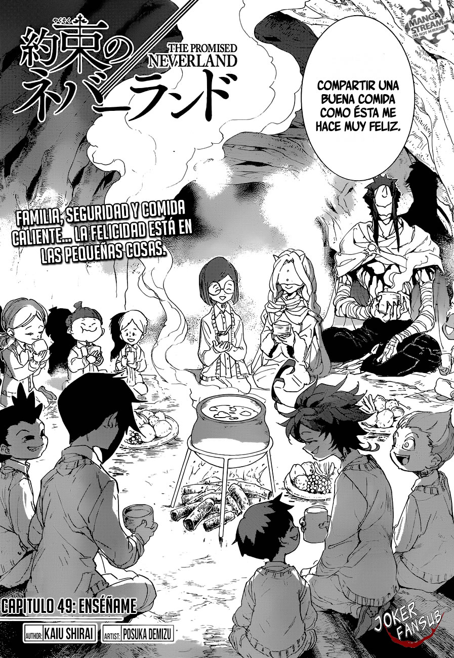 Read The Promised Neverland Es Manga Online