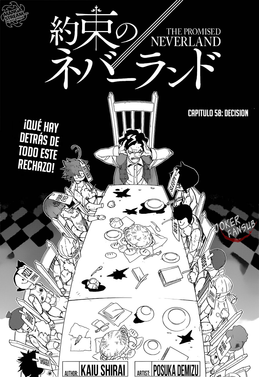 Read The Promised Neverland Es Manga Online