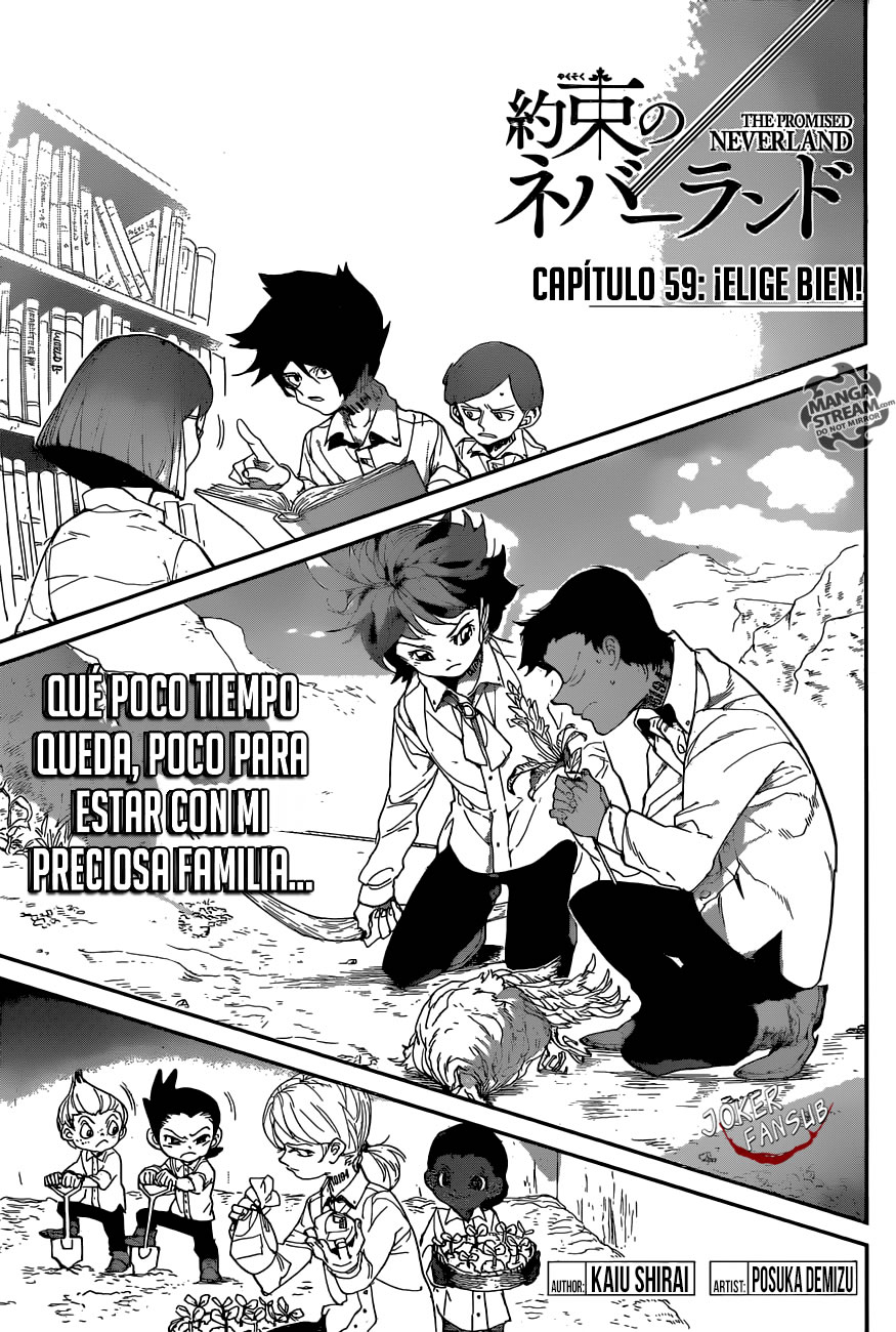 Read The Promised Neverland Es Manga Online