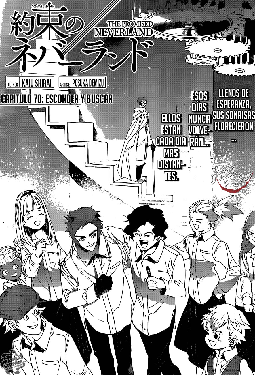Read The Promised Neverland Es Manga Online