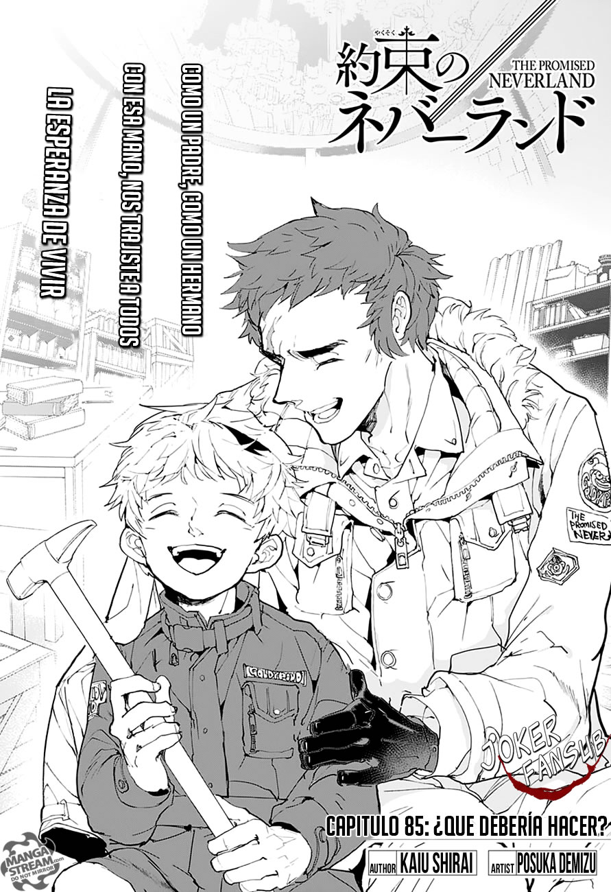Read The Promised Neverland Es Manga Online