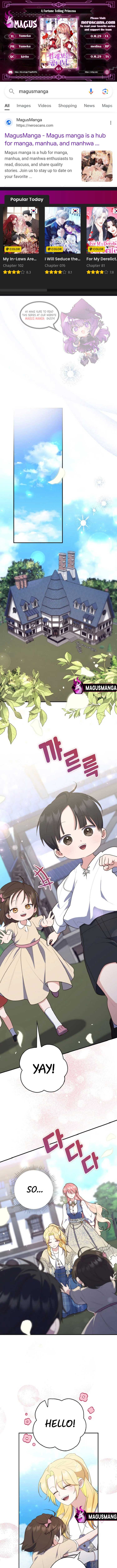 Read A Fortune-Telling Princess  Manga Online