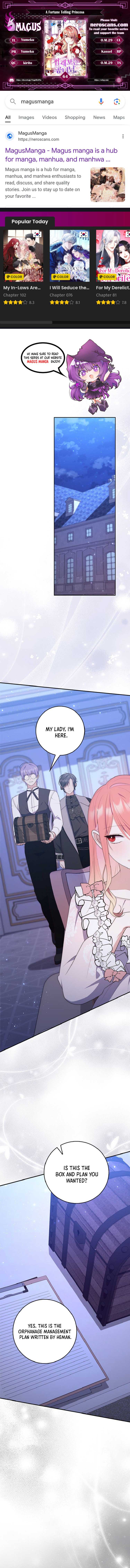 Read A Fortune-Telling Princess  Manga Online