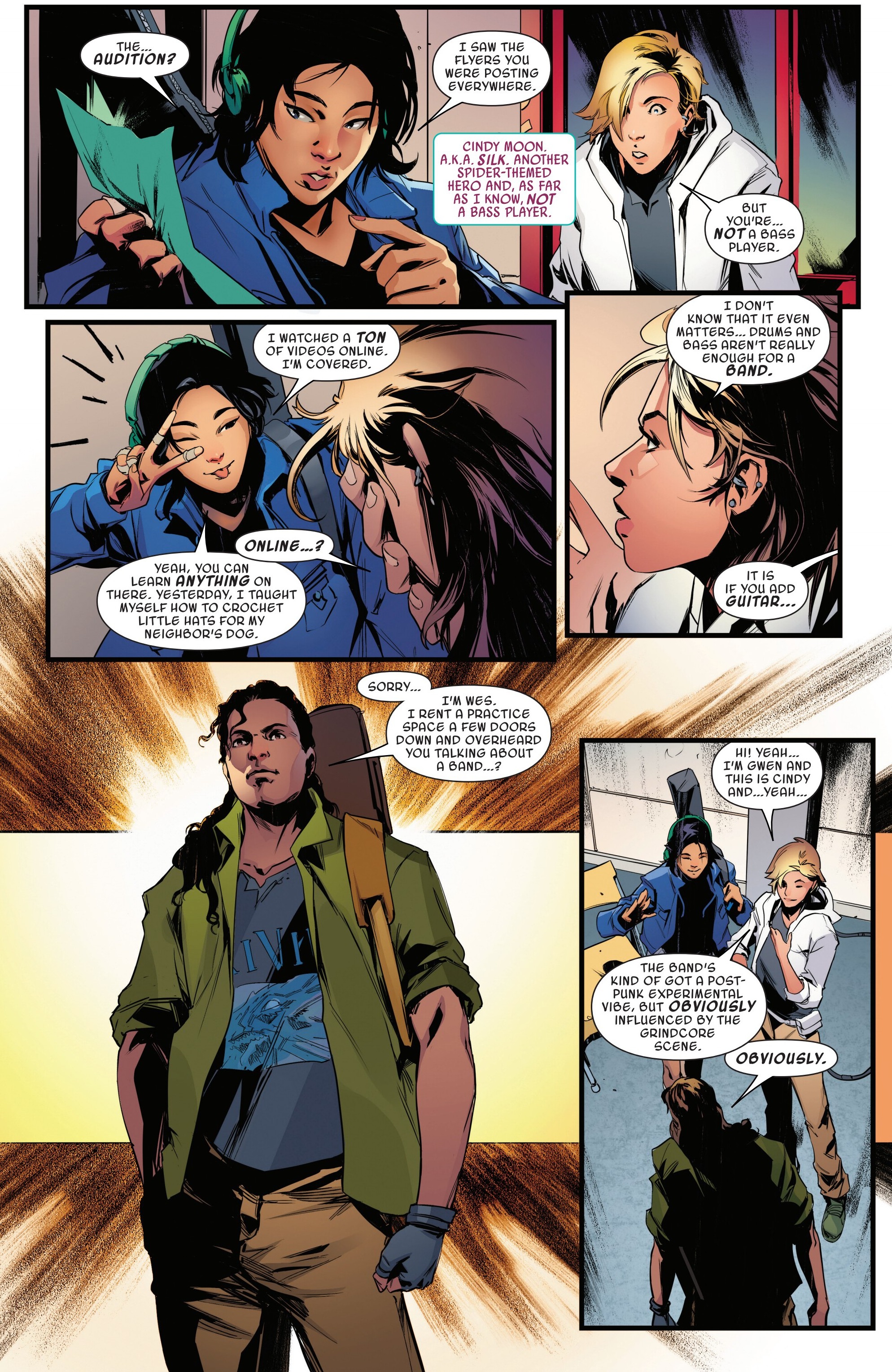 Read All New Spider Gwen Ghost-Spider Manga Online