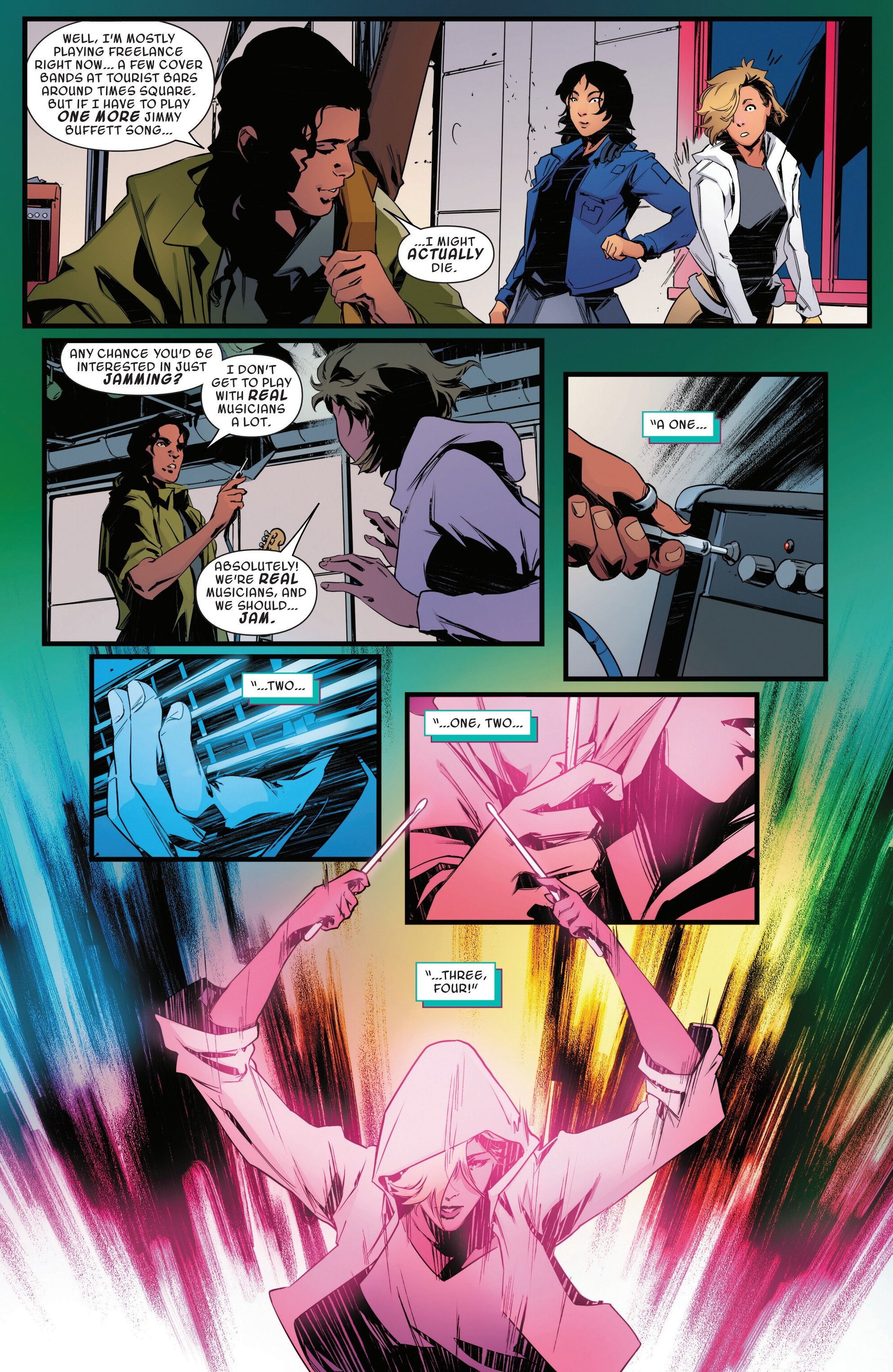 Read All New Spider Gwen Ghost-Spider Manga Online