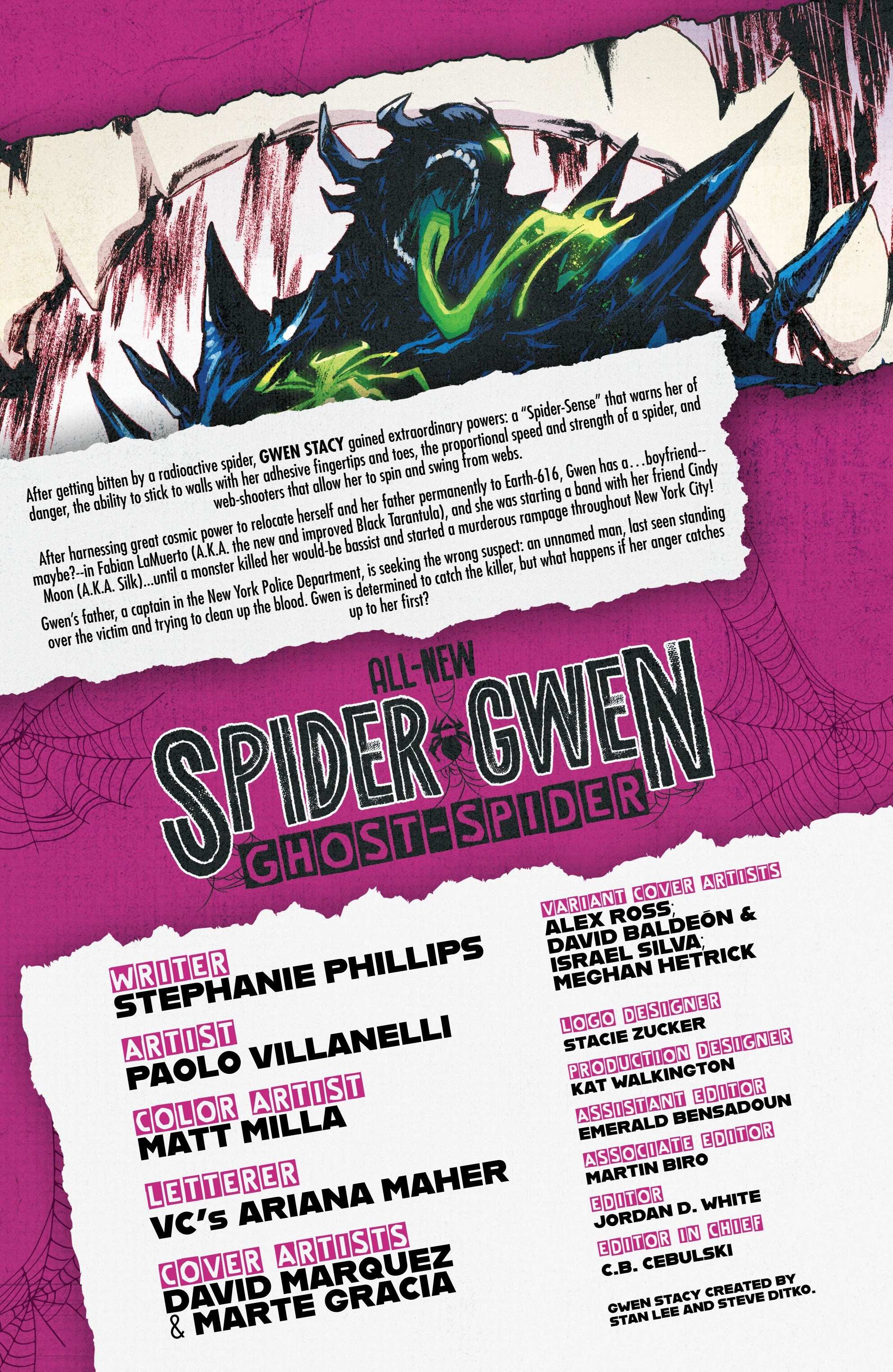 Read All New Spider Gwen Ghost-Spider Manga Online
