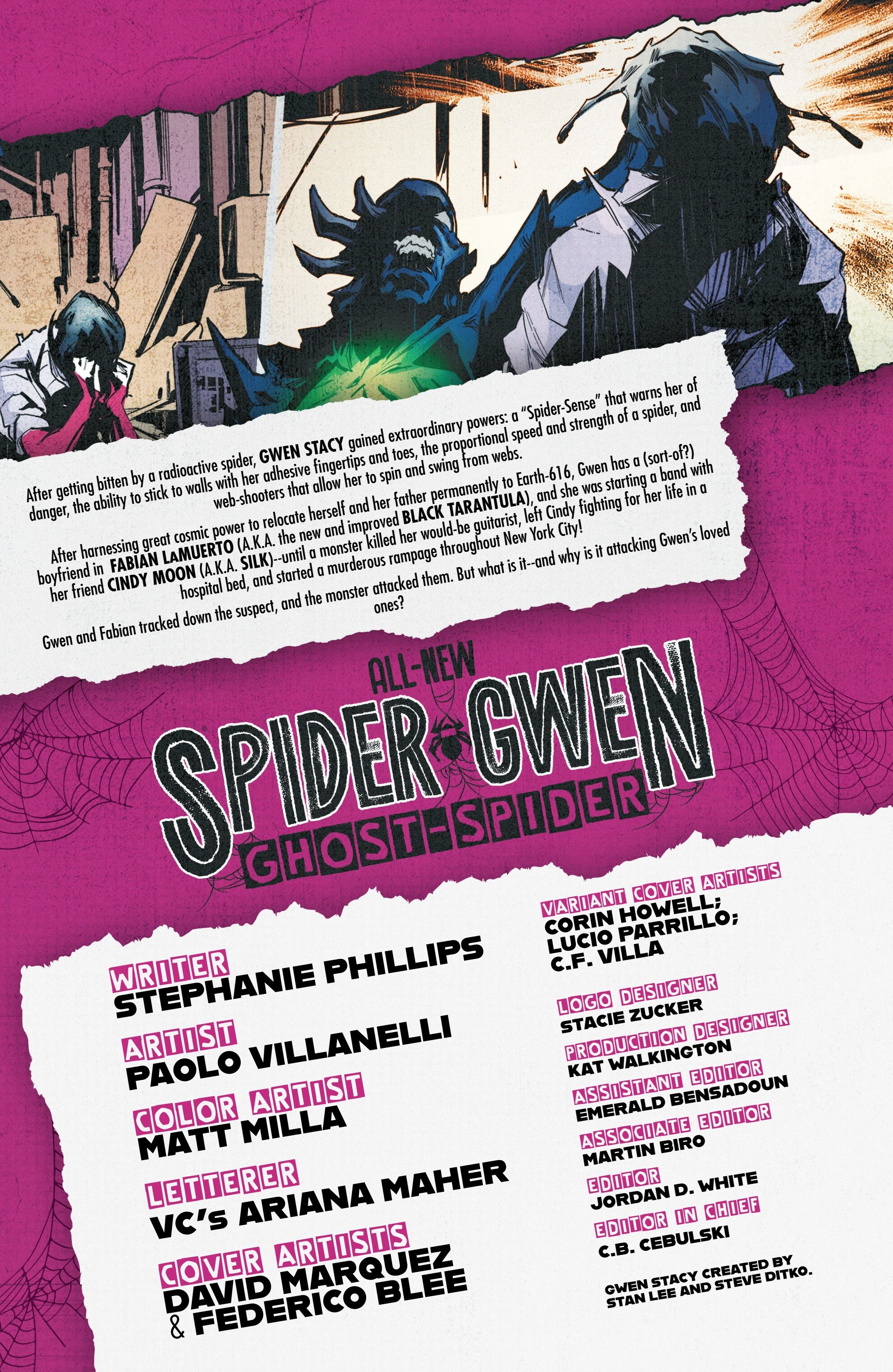 Read All New Spider Gwen Ghost-Spider Manga Online