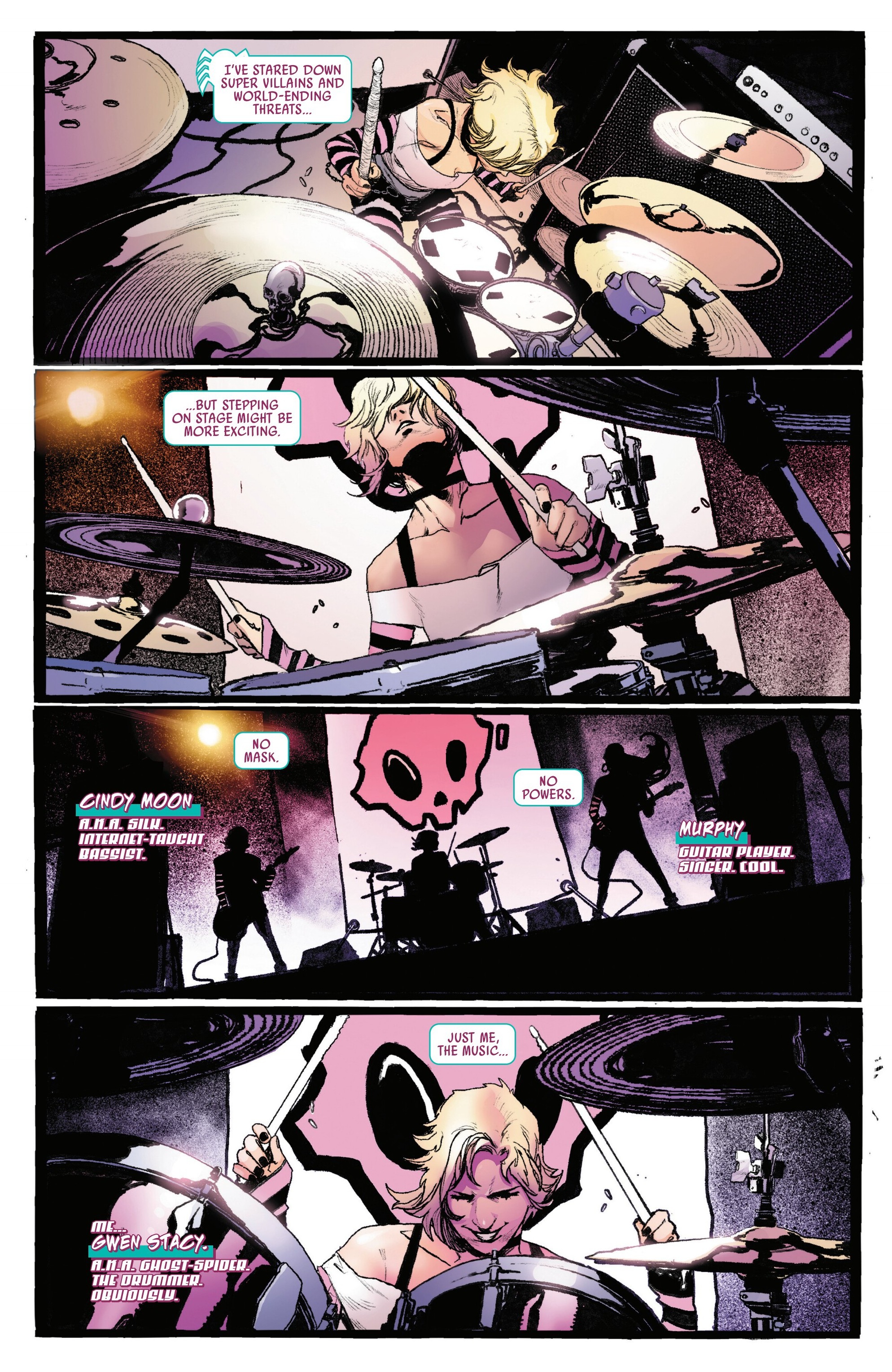 Read All New Spider Gwen Ghost-Spider Manga Online