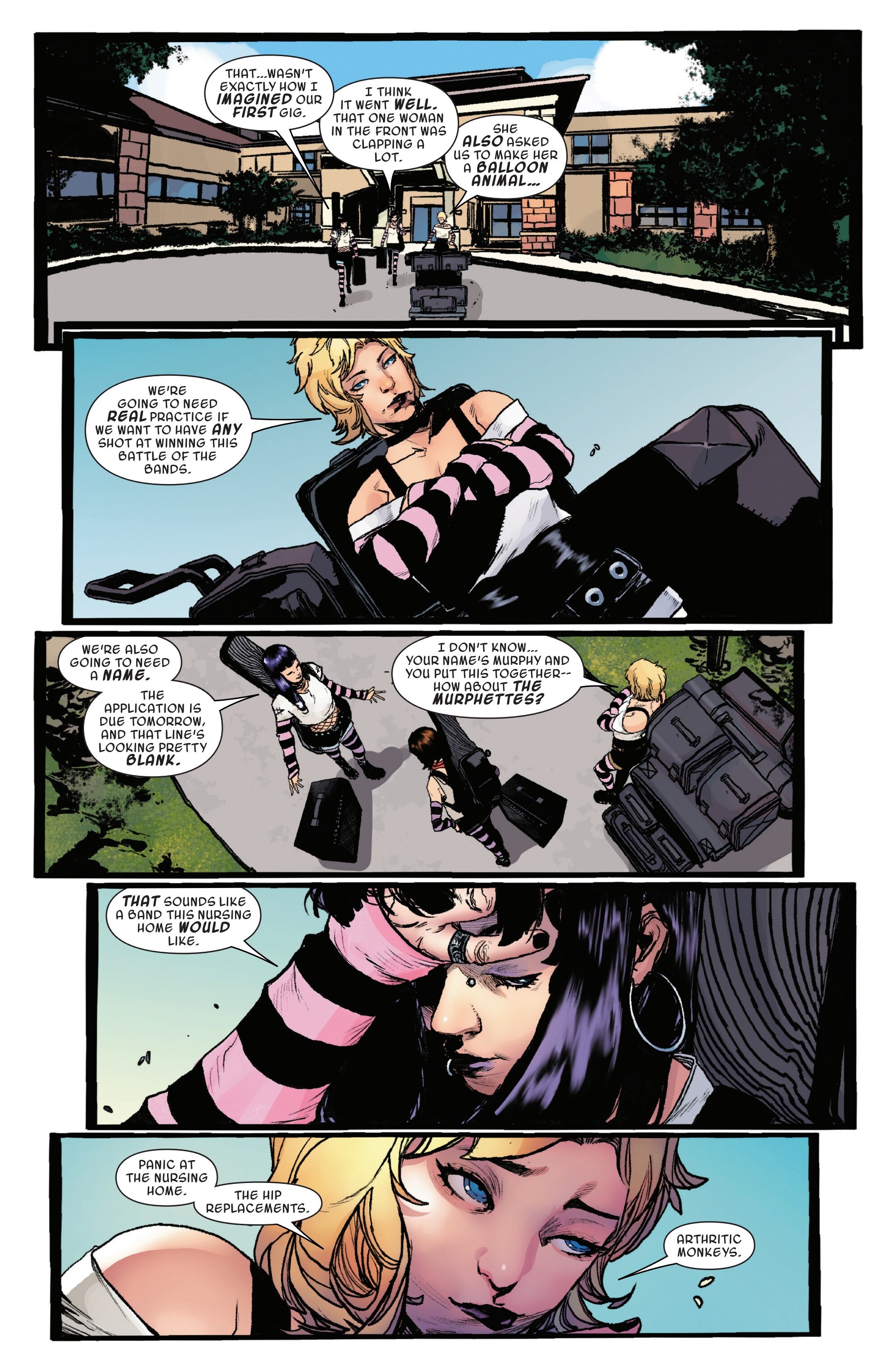Read All New Spider Gwen Ghost-Spider Manga Online