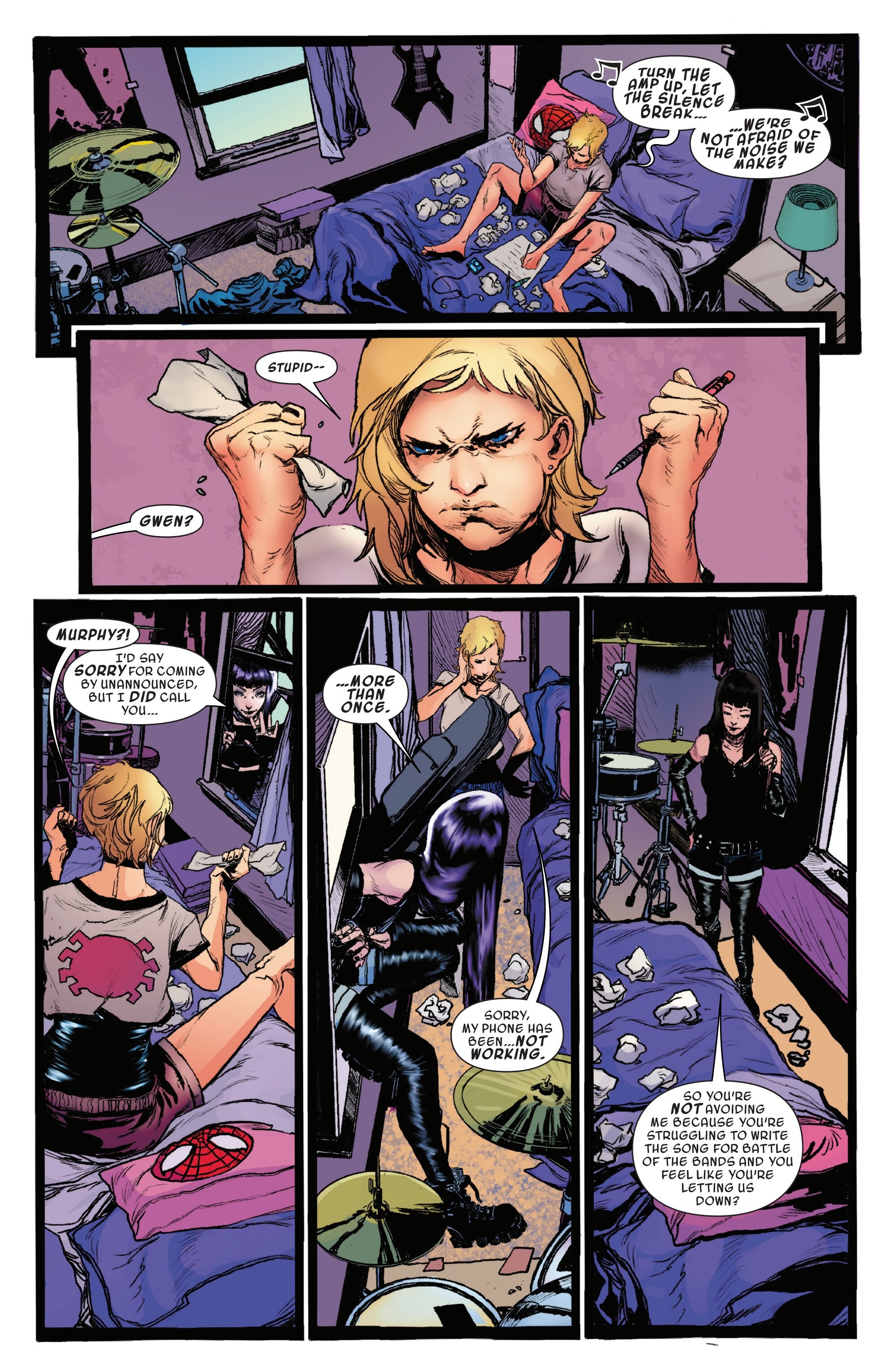 Read All New Spider Gwen Ghost-Spider Manga Online