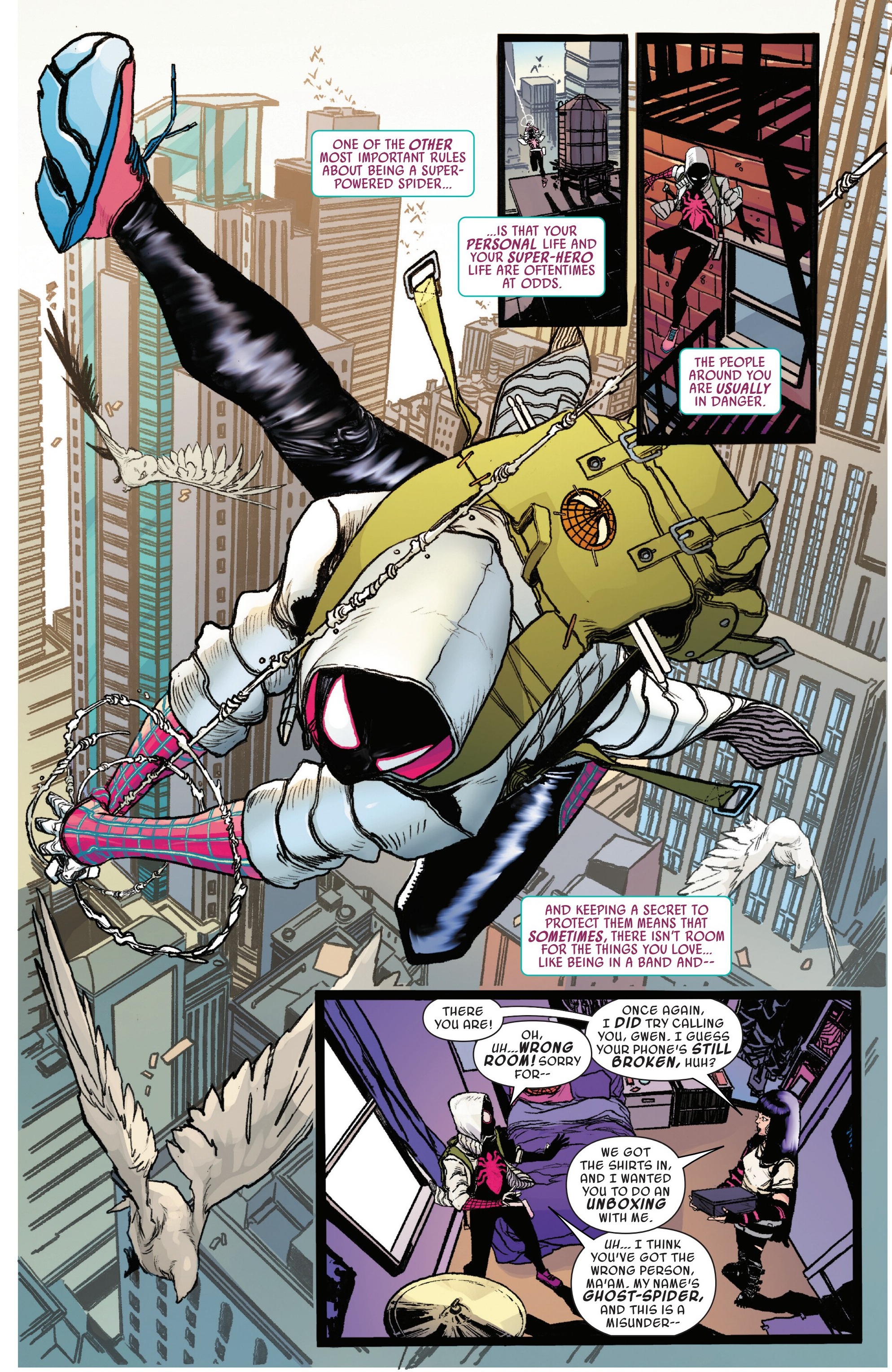 Read All New Spider Gwen Ghost-Spider Manga Online
