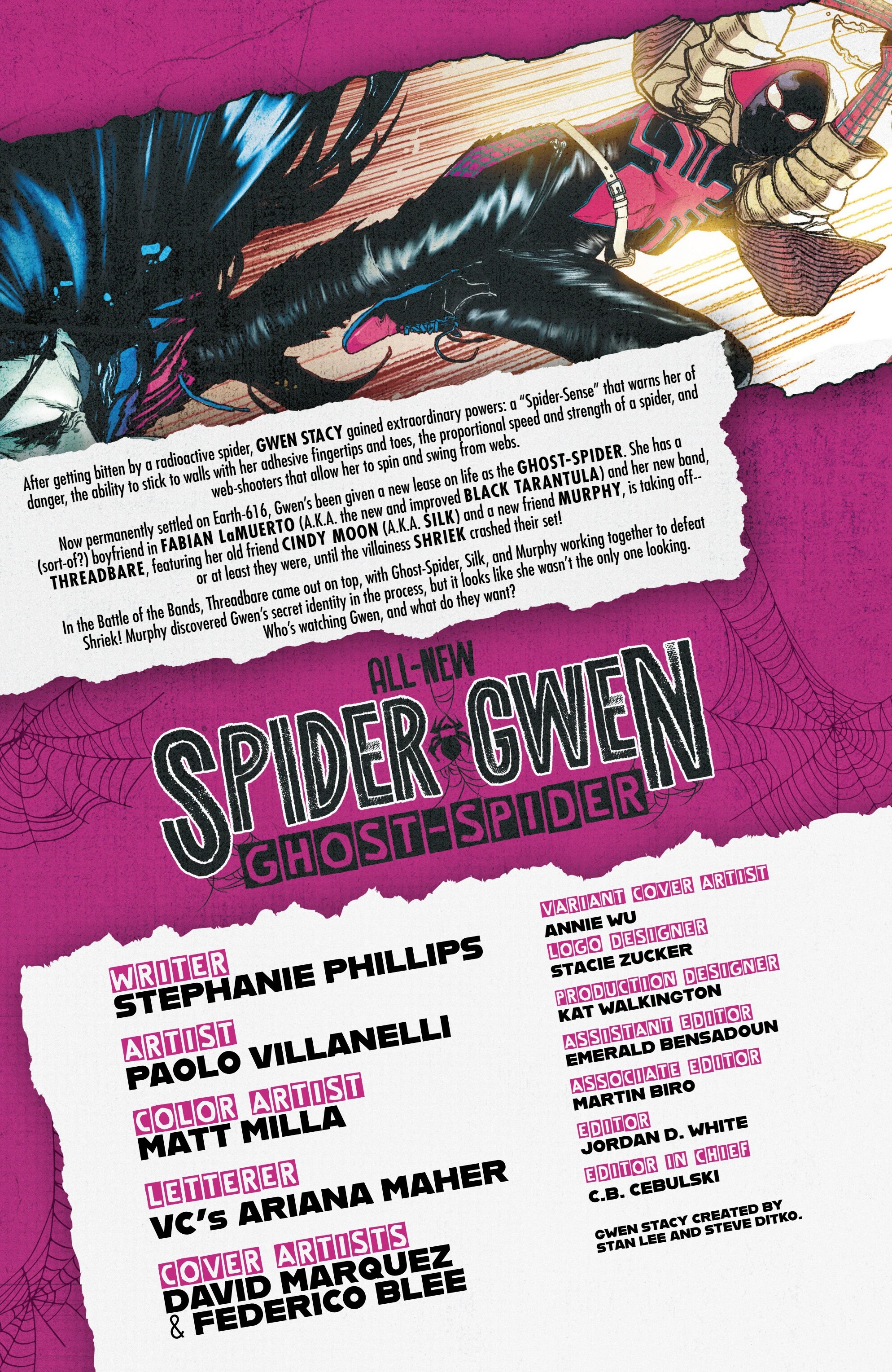 Read All New Spider Gwen Ghost-Spider Manga Online