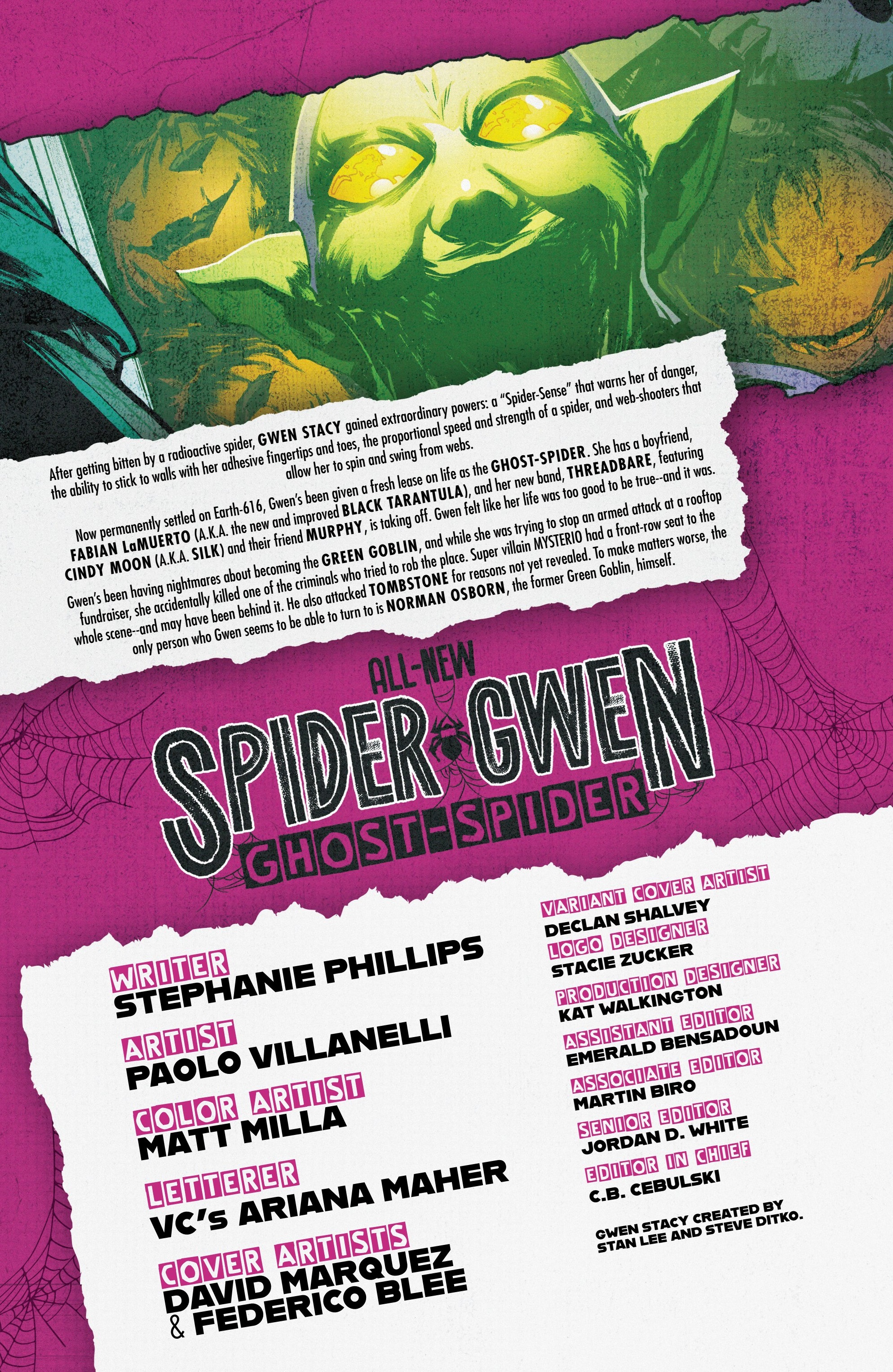 Read All New Spider Gwen Ghost-Spider Manga Online