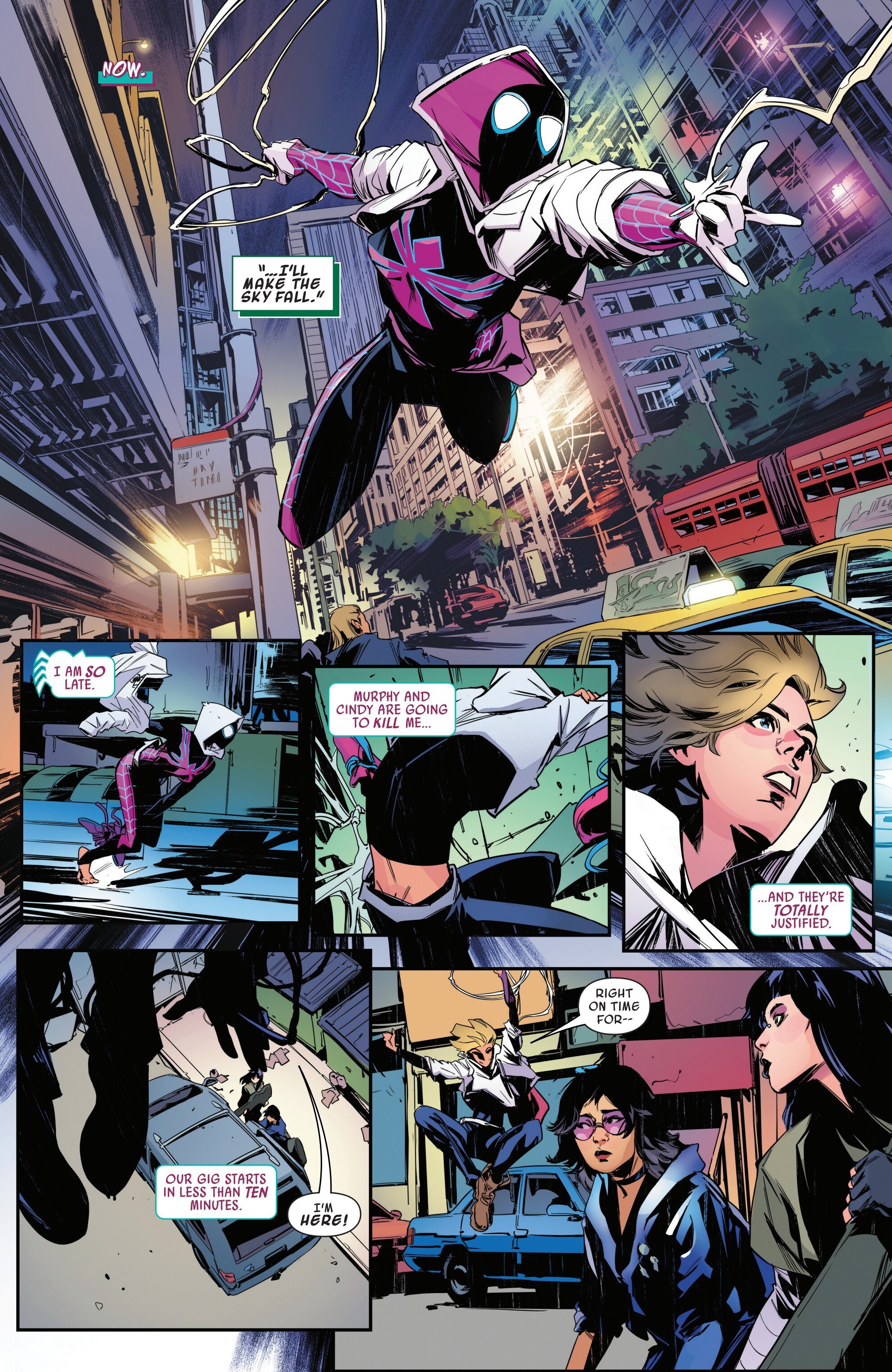 Read All New Spider Gwen Ghost-Spider Manga Online