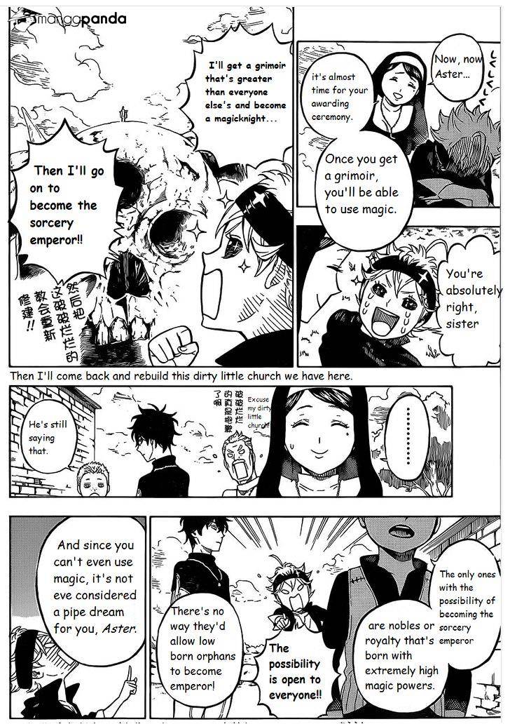 Read Black Clover Manga Online