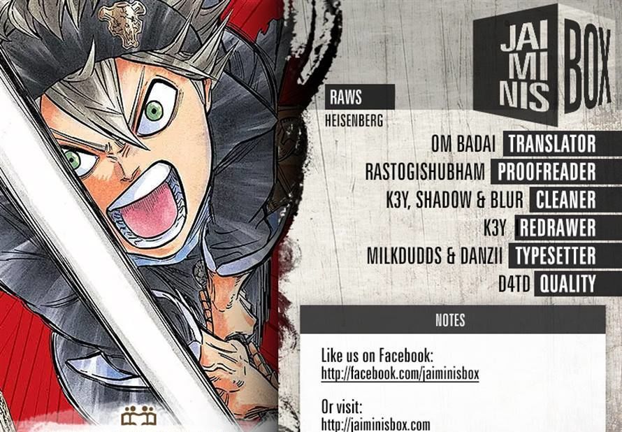 Read Black Clover Manga Online