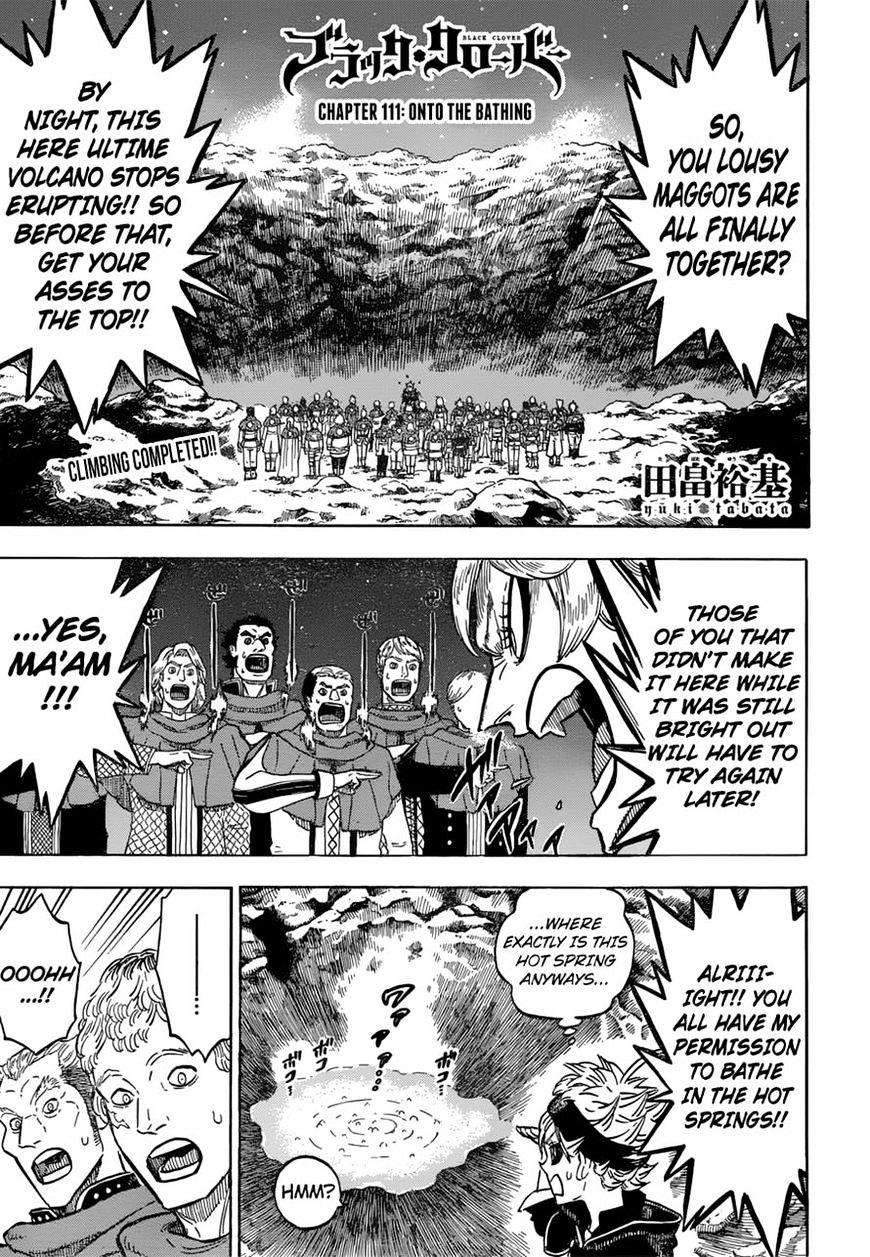 Read Black Clover Manga Online
