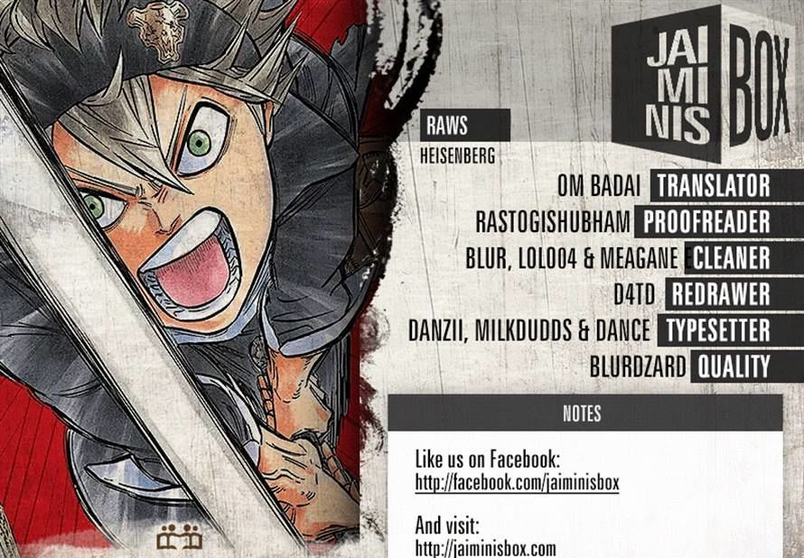Read Black Clover Manga Online
