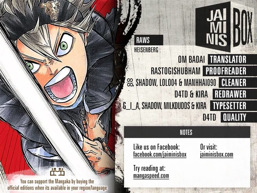 Read Black Clover Manga Online
