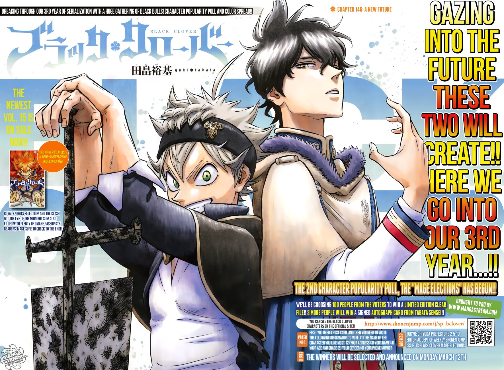 Read Black Clover Manga Online