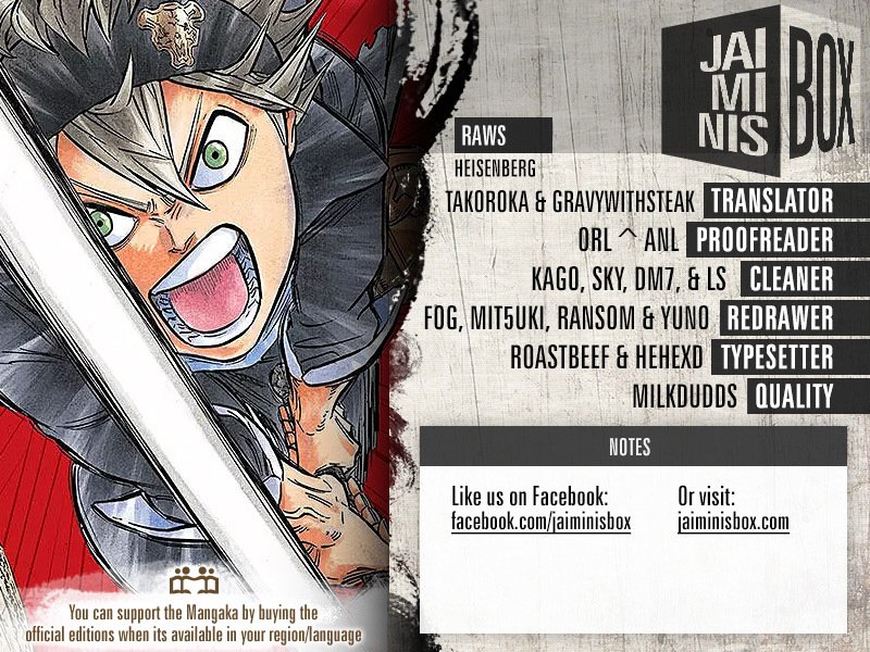 Read Black Clover Manga Online