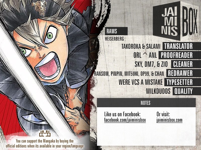 Read Black Clover Manga Online