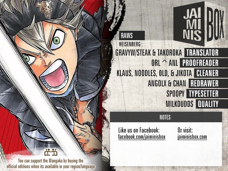 Read Black Clover Manga Online