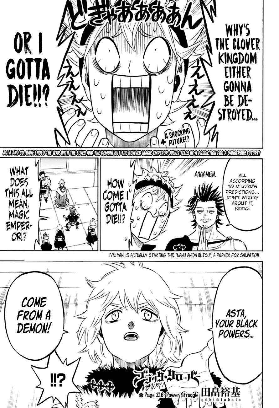 Read Black Clover Manga Online