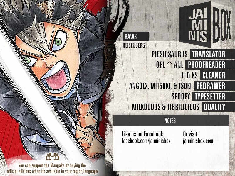 Read Black Clover Manga Online