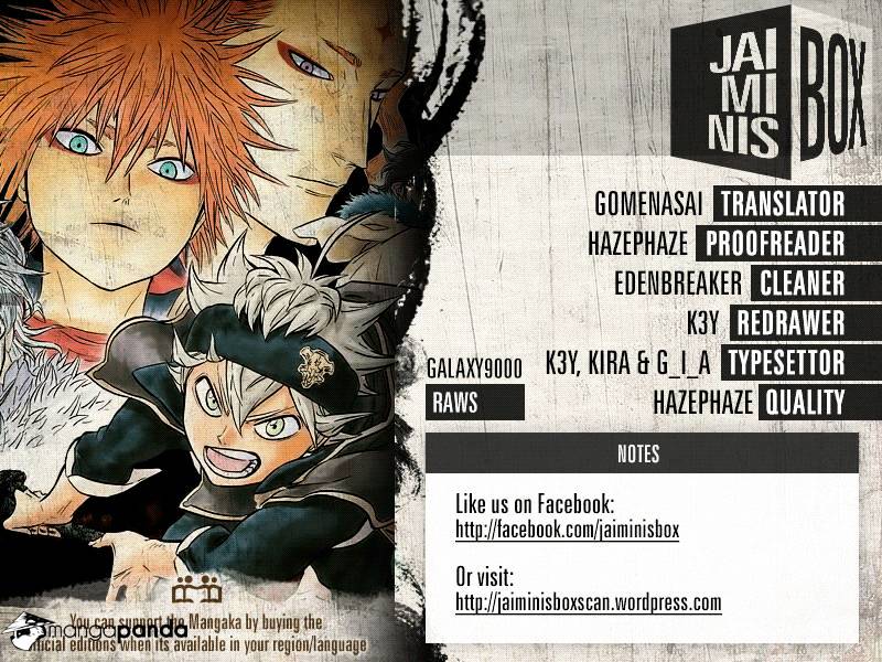 Read Black Clover Manga Online