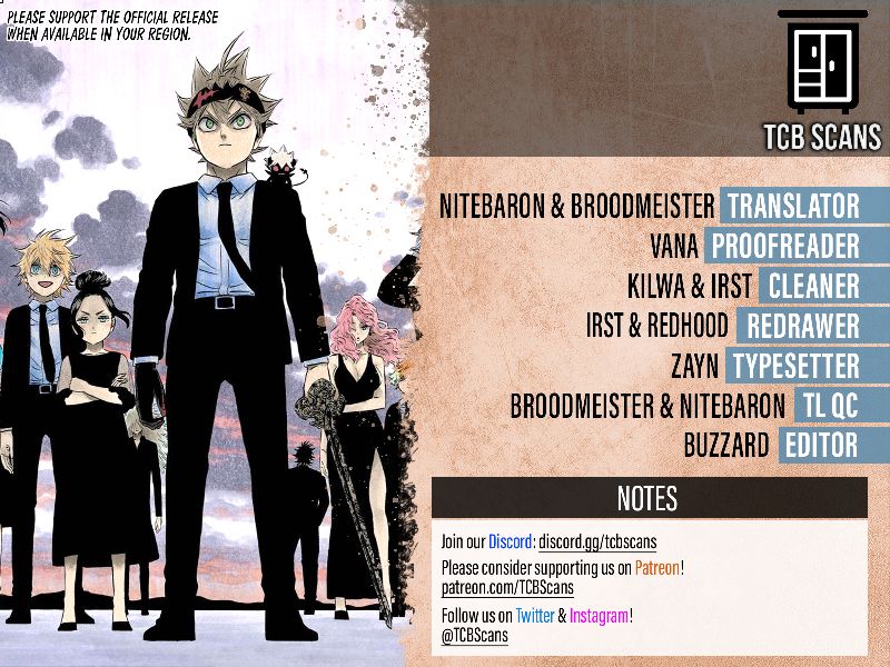 Read Black Clover Manga Online