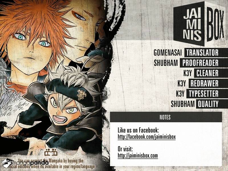 Read Black Clover Manga Online