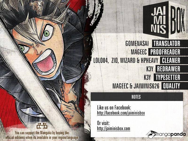 Read Black Clover Manga Online