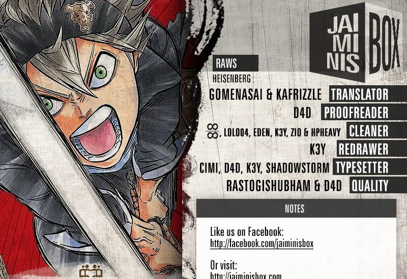 Read Black Clover Manga Online