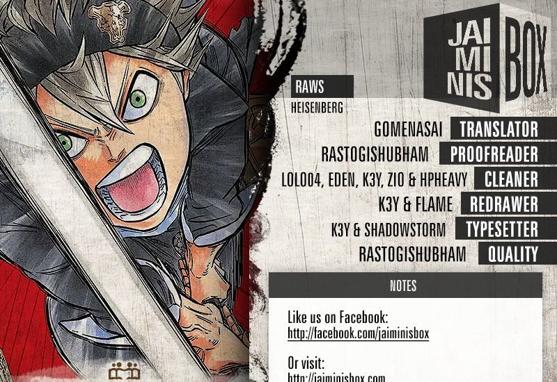 Read Black Clover Manga Online