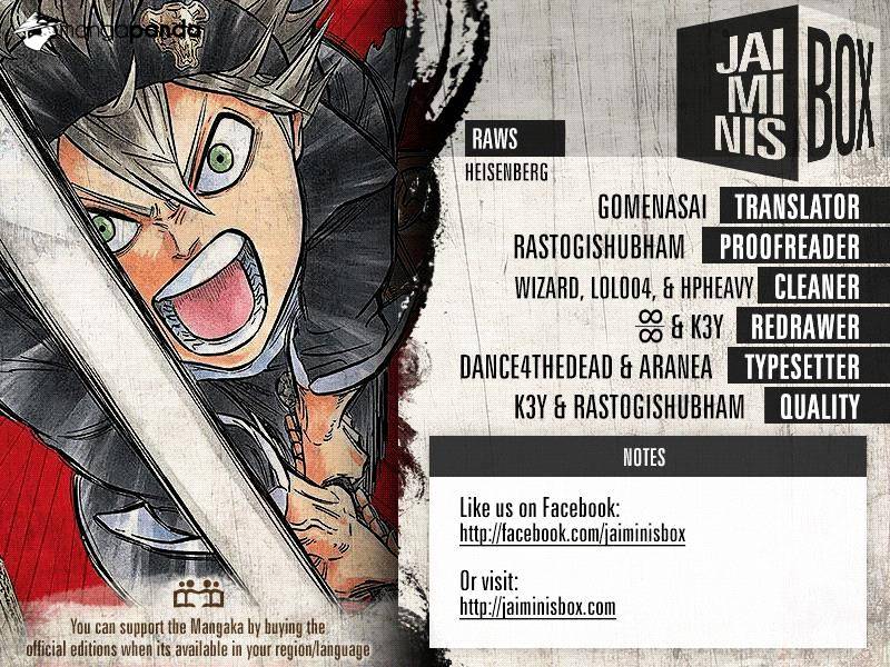 Read Black Clover Manga Online