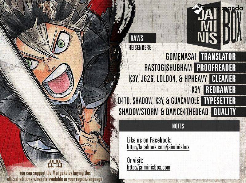 Read Black Clover Manga Online