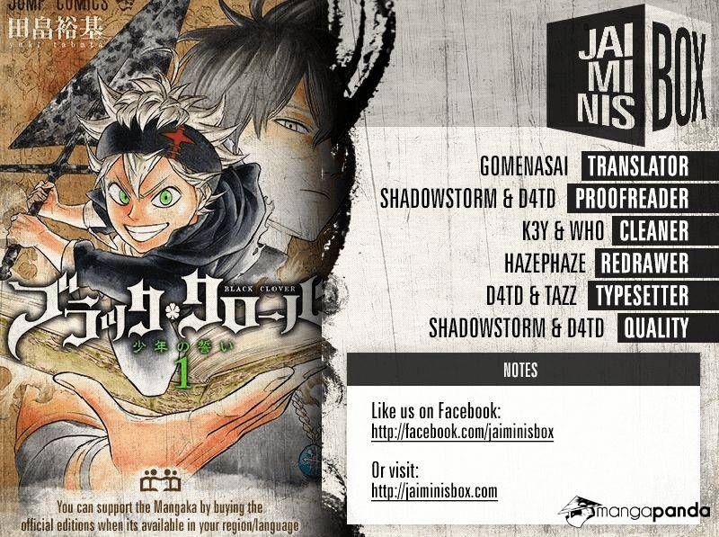 Read Black Clover Manga Online