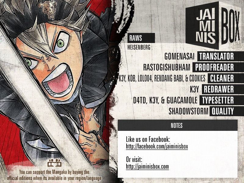 Read Black Clover Manga Online