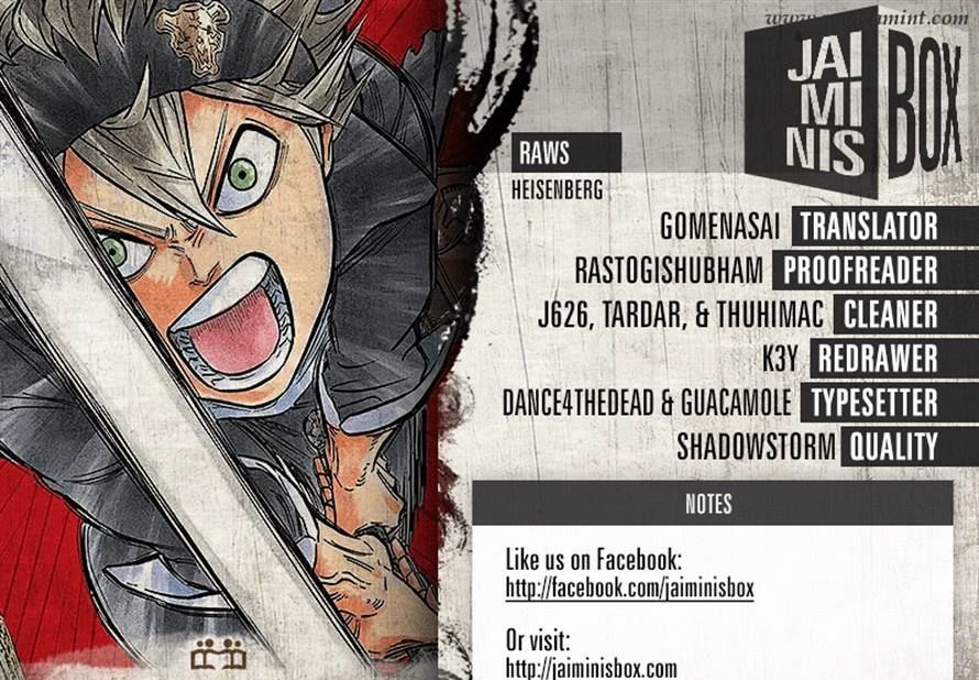 Read Black Clover Manga Online
